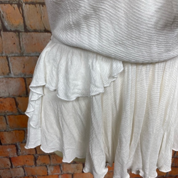 Free People Float Away Faux Wrap Ruffle Tank Top - Picture 5 of 12